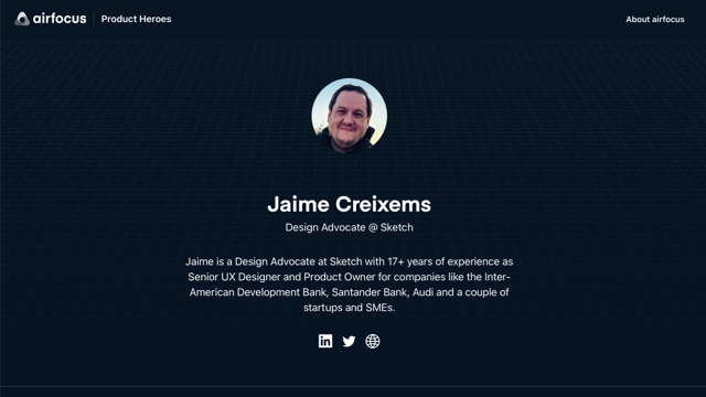 Product Heroes Feature